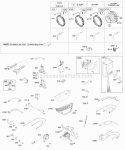 Alternator Regulator Wire Assemblies Diagram and Parts List for 305440-1409-E1  Briggs and Stratton Engine